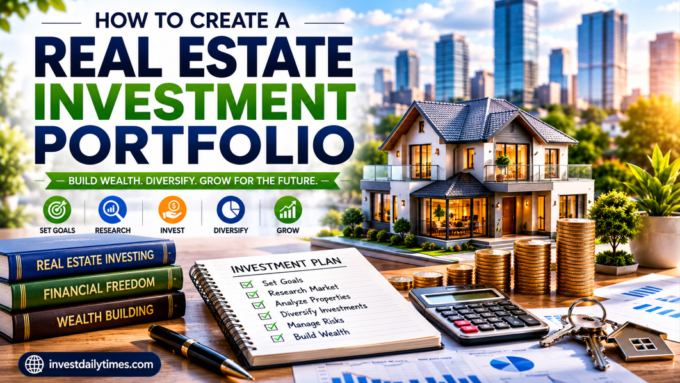 how to create a real estate investment portfolio