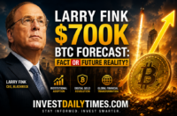 Larry Fink $700K BTC Forecast