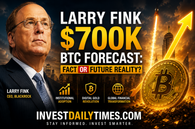 Larry Fink $700K BTC Forecast