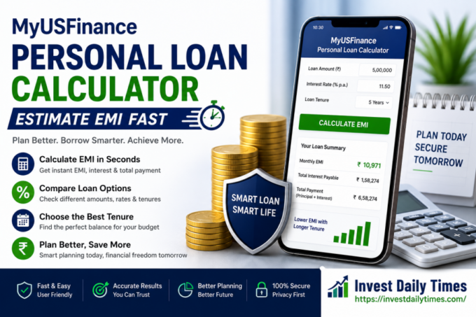 MyUSFinance Personal Loan Calculator